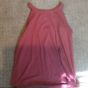 Stitch Fix Love Glam Girl Ribbed Tank Dark Pink/Rose - Size M